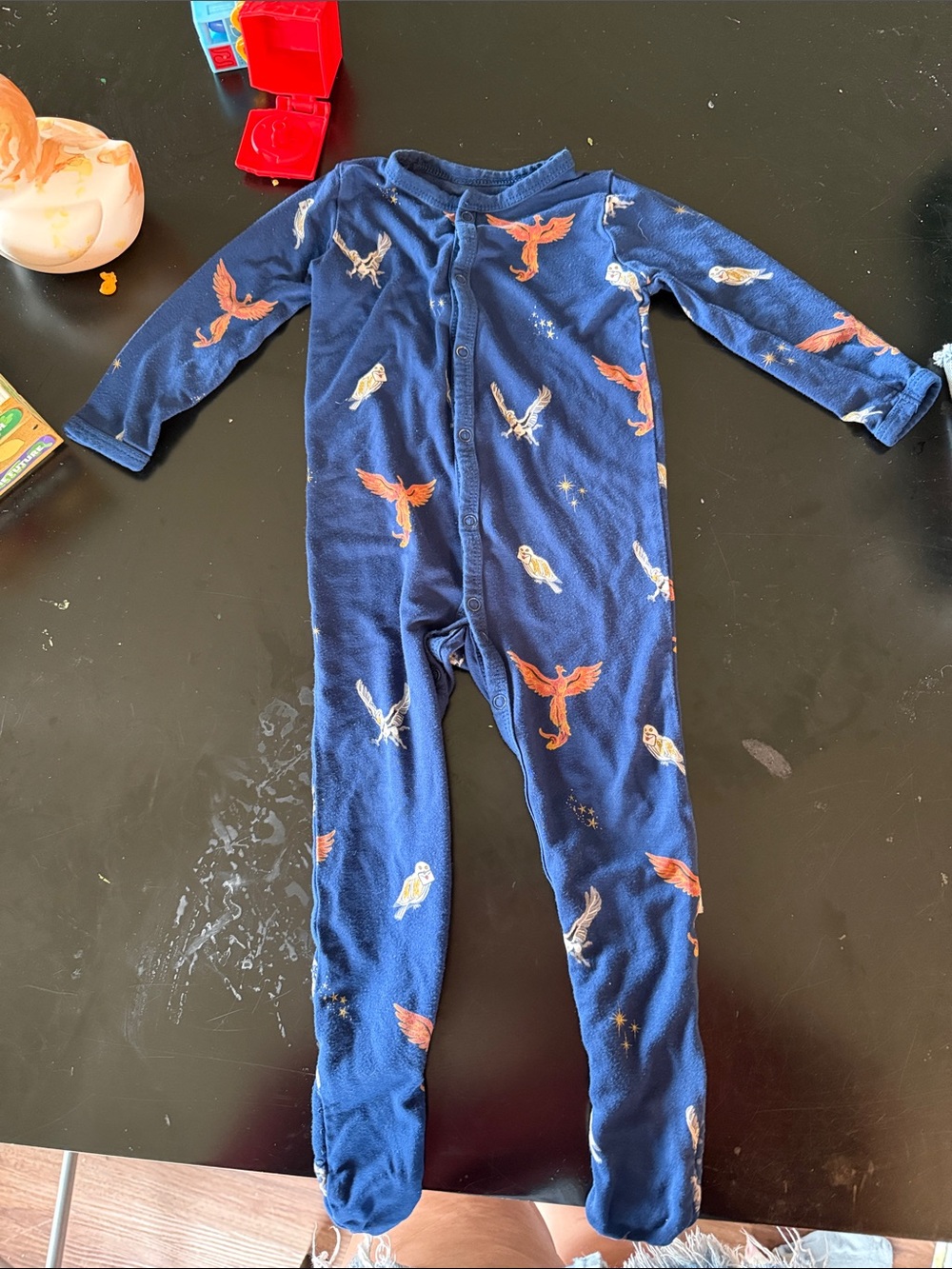Kyte Baby flight button footie